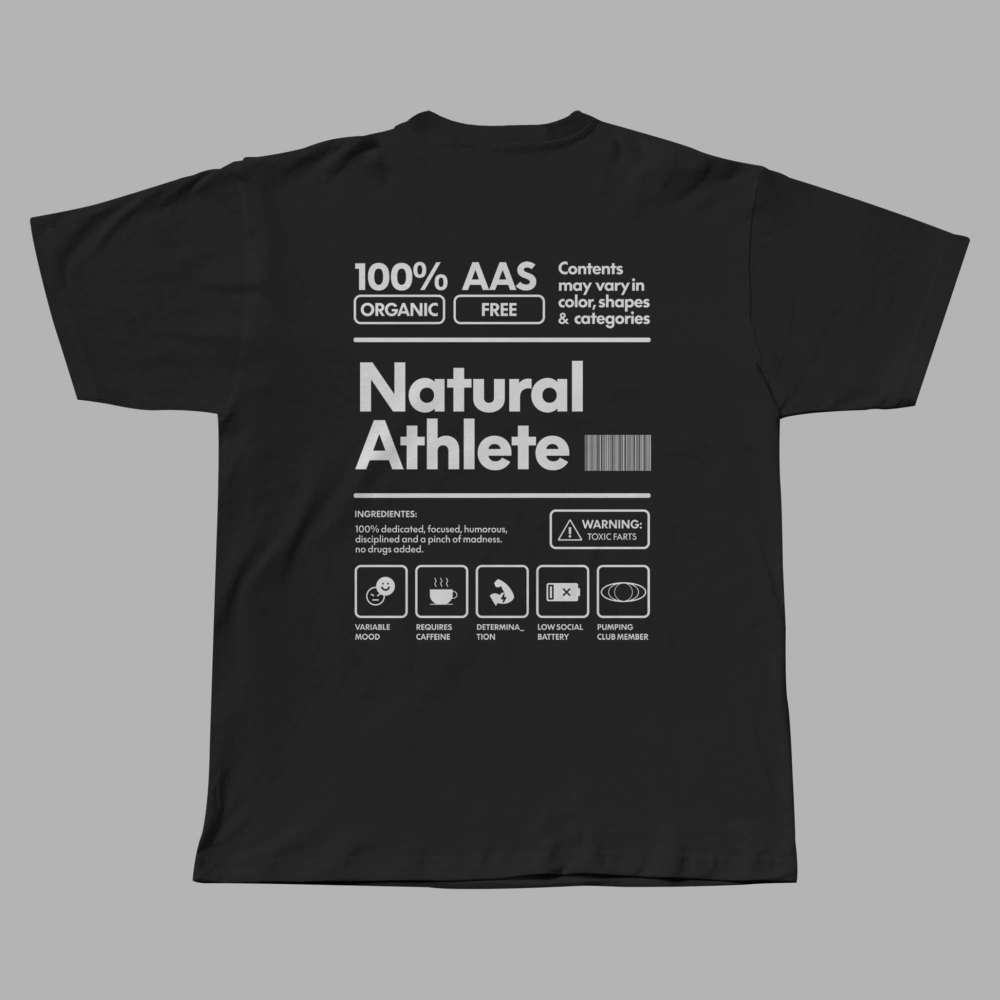 Camiseta Heavy Oversized Natural Facts
