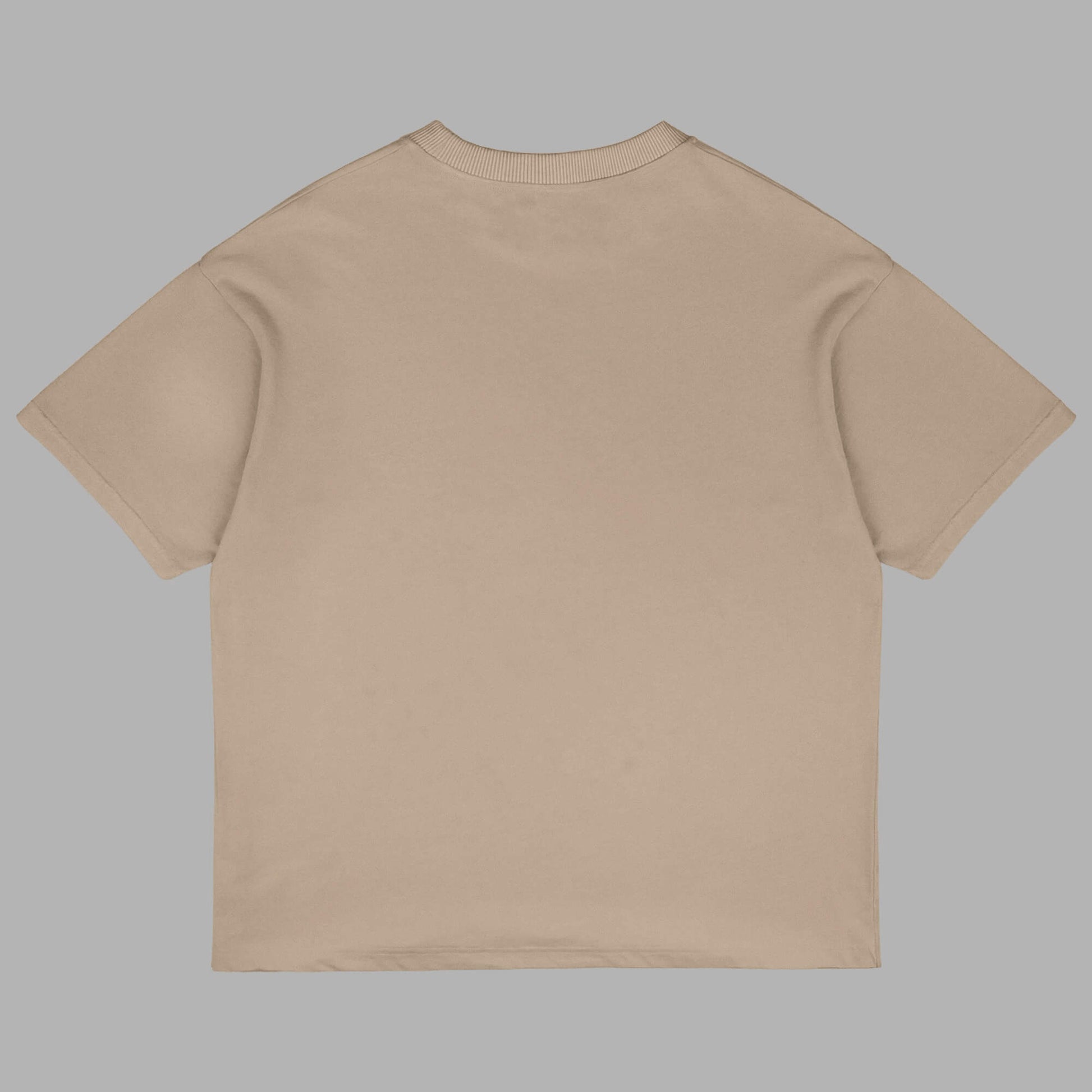 Camiseta Oversized Basic - Bege
