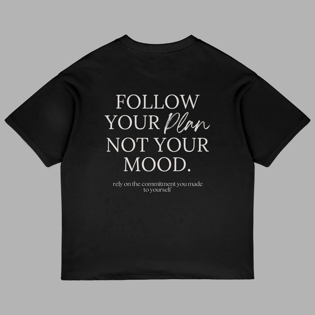 Camiseta Oversized Follow Your Plan